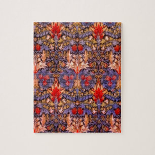 William Morris Snakeshead Vintage Floral Jigsaw Puzzle