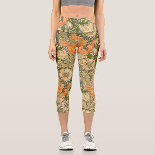 William Morris Spring Compton Flower Festival Capri Leggings