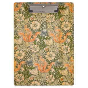 William Morris Spring Compton Flower Festival Clipboard