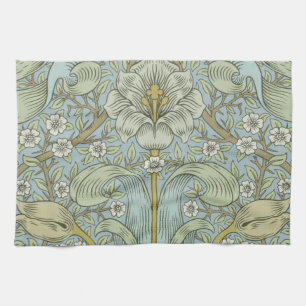 William Morris Spring Thicket: Antique Floral Kitchen Towel
