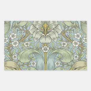 William Morris Spring Thicket: Antique Floral Sticker