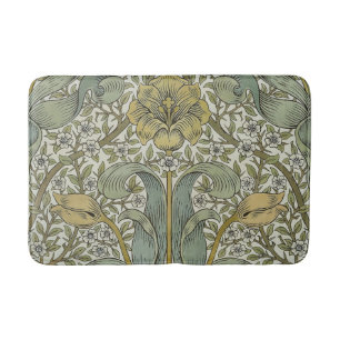William Morris Spring Thicket Classic Pattern Bath Mat