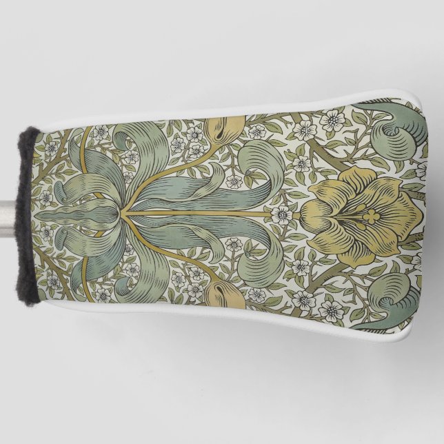 William Morris Spring Thicket Classic Pattern Golf Head Cover (Front)