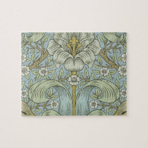 William Morris Spring Thicket Classic Pattern Jigsaw Puzzle