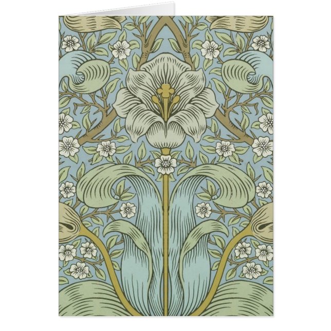 William Morris Spring Thicket : Floral antique (Devant)