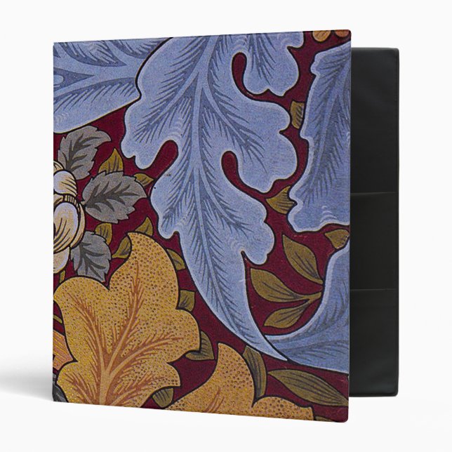William Morris St James Acanthus Wallpaper Binder (Front/Inside)