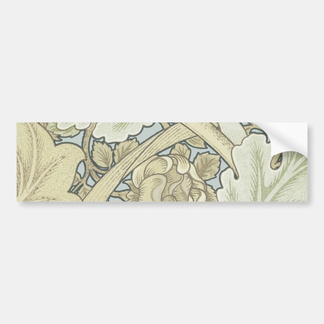 William Morris St James Acanthus Wallpaper Bumper Sticker (Front)