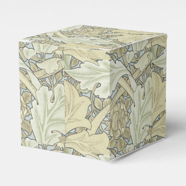 William Morris St James Acanthus Wallpaper Favor Box (Front Side)