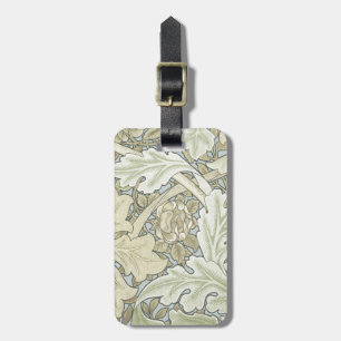 William Morris St James Acanthus Wallpaper Luggage Tag