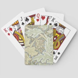William Morris St James Acanthus Wallpaper Playing Cards