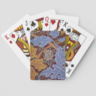 William Morris St James Acanthus Wallpaper Playing Cards