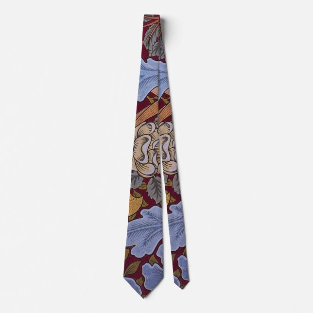William Morris St James Acanthus Wallpaper Tie (Front)