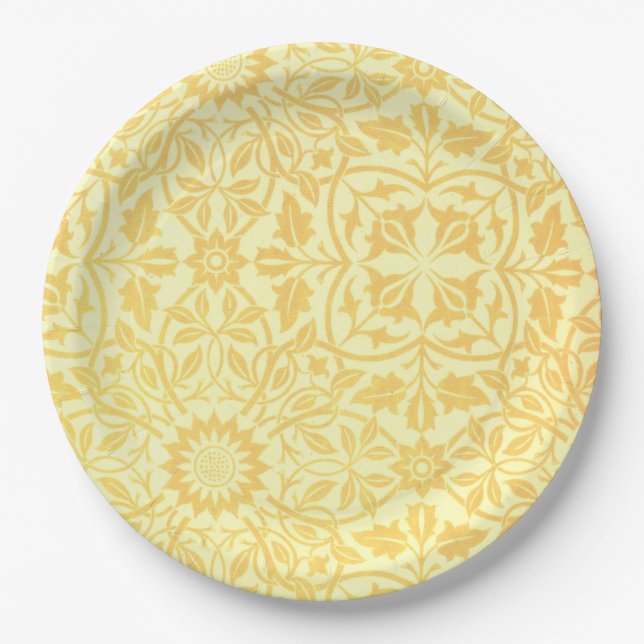 William Morris St. James Place Ceiling Paper Plate (Front)