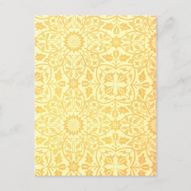 William Morris St. James Place Ceiling Paper Postcard (Front)