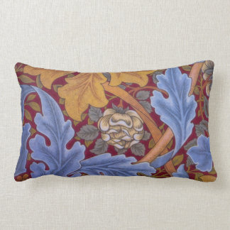 William Morris St. James Vintage Damask Lumbar Pillow