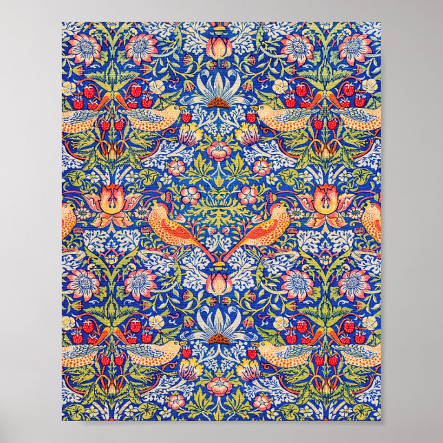 William Morris Strawberry famous painting Poster (Front)