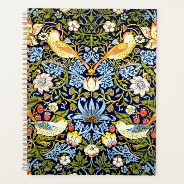 William Morris, Strawberry Thief, (Devant)