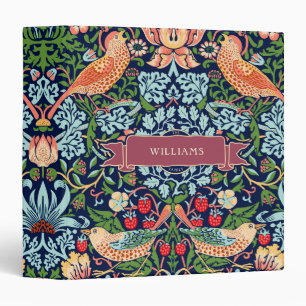 William Morris Strawberry Thief 3 Classeur