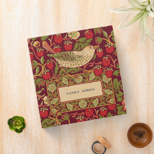 William Morris Strawberry Thief 3 Classeur