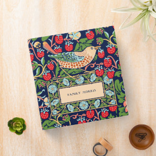 William Morris Strawberry Thief 3 Ring Binder