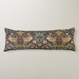William Morris Strawberry Thief Art Body Pillow