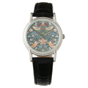 William Morris Strawberry Thief artistic women's  Watch