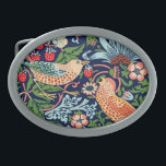 William Morris Strawberry Thief  Belt Buckle<br><div class="desc">William Morris Strawberry Thief Pattern Design. Add your label text! William Morris was an English textile designer, artist, writer, and socialist associated with the Pre-Raphaelite Brotherhood and British Arts and Crafts Movement. He founded a design firm in partnership with the artist Edward Burne-Jones, and the poet and artist Dante Gabriel...</div>