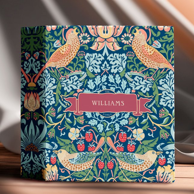 William Morris Strawberry Thief Binder (Creator Uploaded)
