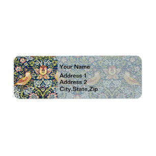 William Morris Strawberry Thief Bird Floral