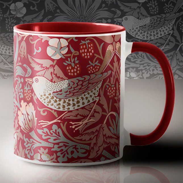 William Morris Strawberry Thief Café Mug (Créateur téléchargé)