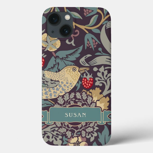 William Morris Strawberry Thief Case-Mate iPhone C Case-Mate iPhone Case (Back)