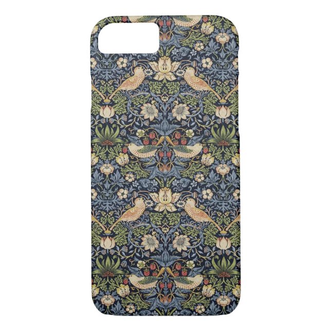 William Morris Strawberry Thief Case-Mate iPhone Case (Back)