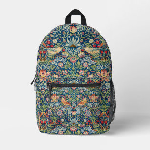 William Morris Strawberry Thief Cute Backpack