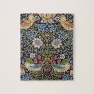 William Morris Strawberry Thief Design 1883 Jigsaw Puzzle