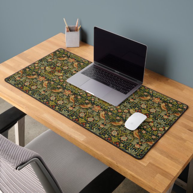 William Morris: Strawberry Thief Desk Mat (Office 2)