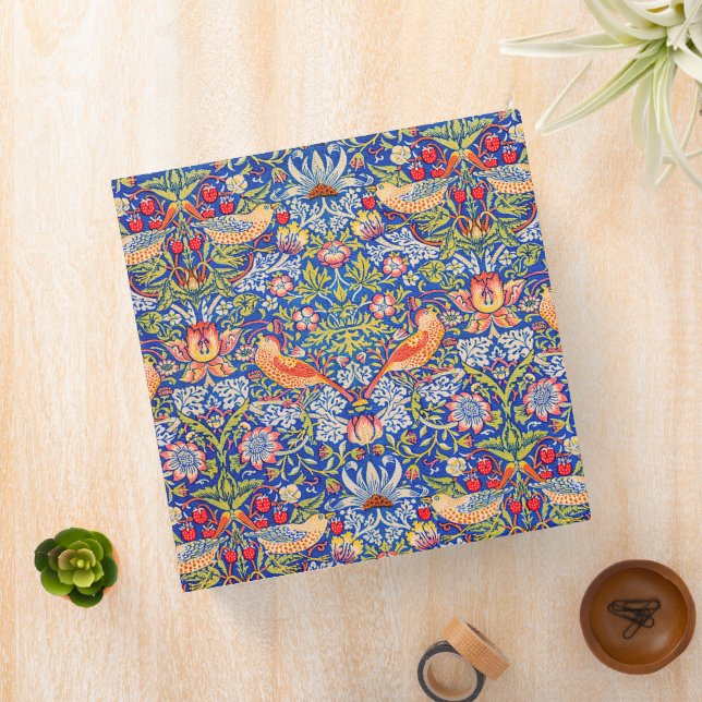 William Morris Strawberry thief famous painting Binder (In Situ)