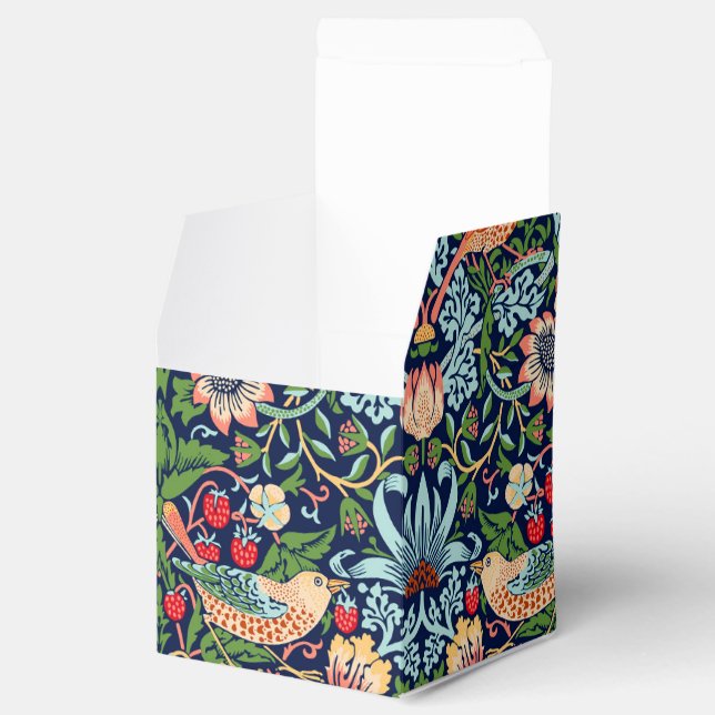 William Morris Strawberry Thief Favor Box (Opened)
