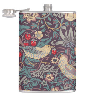 William Morris Strawberry Thief Flask