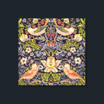 William Morris Strawberry Thief Floral Art Nouveau Canvas Print<br><div class="desc">William Morris Strawberry Thief Floral Art Nouveau Watercolor Painting Strawberry Thief is one of William Morris's most popular repeating designs for textiles. It takes as its subject the thrushes that Morris found stealing fruit in his kitchen garden of his countryside home, Kelmscott Manor, in Oxfordshire. William Morris was an English...</div>