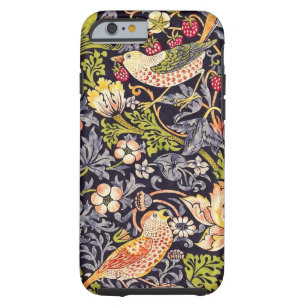 William Morris Strawberry Thief Floral Art Nouveau Tough iPhone 6 Case