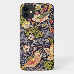William Morris Strawberry Thief Floral Art Nouveau iPhone 11 Case