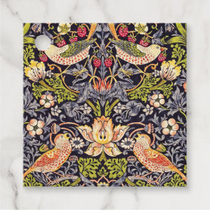 William Morris Strawberry Thief Floral Art Nouveau Favour Tags