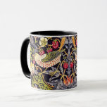 William Morris Strawberry Thief Floral Art Nouveau Mug
