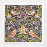 William Morris Strawberry Thief Floral Art Nouveau