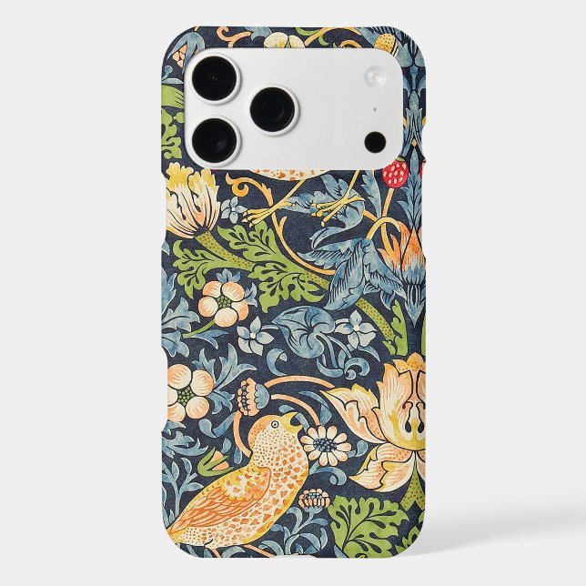 William Morris Strawberry Thief Floral Pattern (Back)