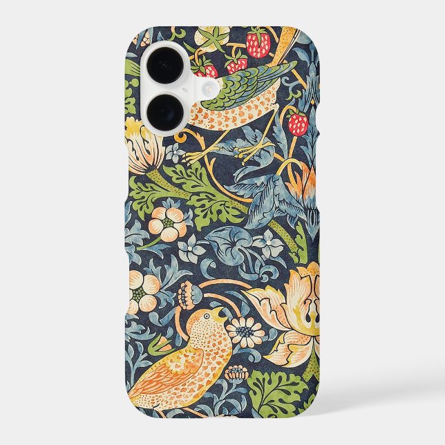 William Morris Strawberry Thief Floral Pattern (Back)