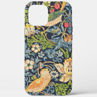 William Morris Strawberry Thief Floral Pattern