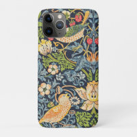 William Morris Strawberry Thief Floral Pattern