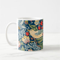 William Morris Strawberry Thief Floral Pattern