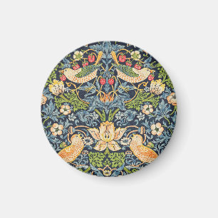William Morris Strawberry Thief Floral Pattern Magnet